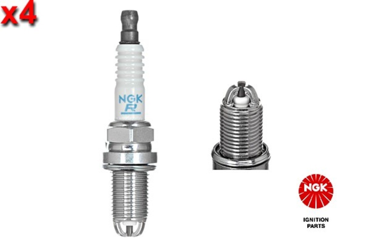 NGK 4x Spark Plug For ALPINE AUDI 100 PEUGEOT RENAULT SEAT VW 86-99 101000033AB