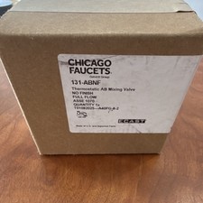 Chicago Faucets 131-ABNF Thermostatic AB Mixing Valve, ECAST, Full Flow