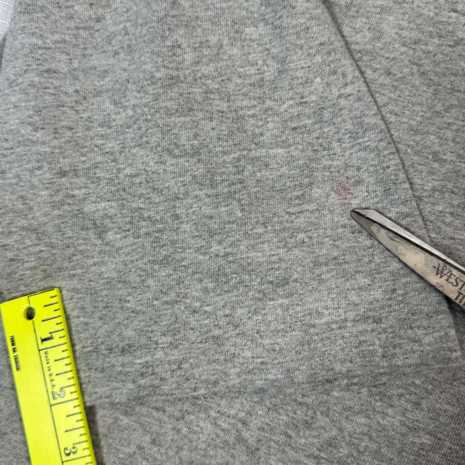 Vintage Carhartt Men XL Workwear Logo T-Shirt Gray Pocket Cotton Thick Utility thumbnail 4