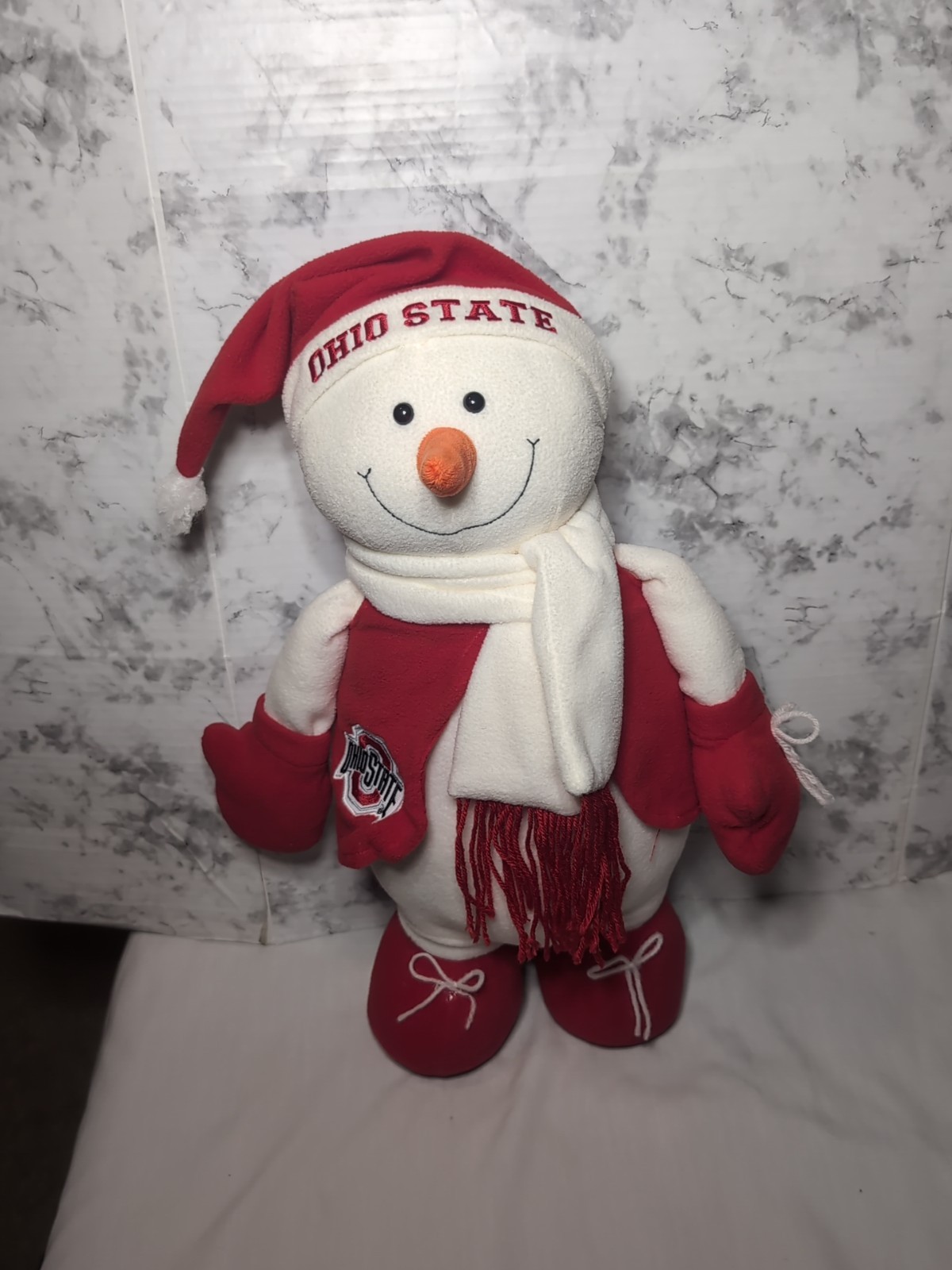The Memory Company Ohio State Buckeyes 18" Frosty Snowman Mascot