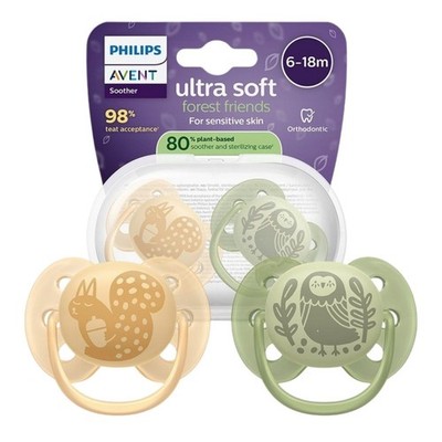 Philips Avent Ultra Soft-Sauger 6 18 Monate   2 Stück