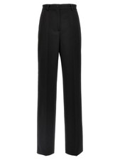 Dolce Gabbana Designer Black Womens Wool Dress Pants IT38/US2