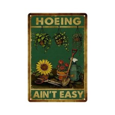 Funny Garden Sign Outside Decor - Humorous Gardening Gift for Women Enthusias...