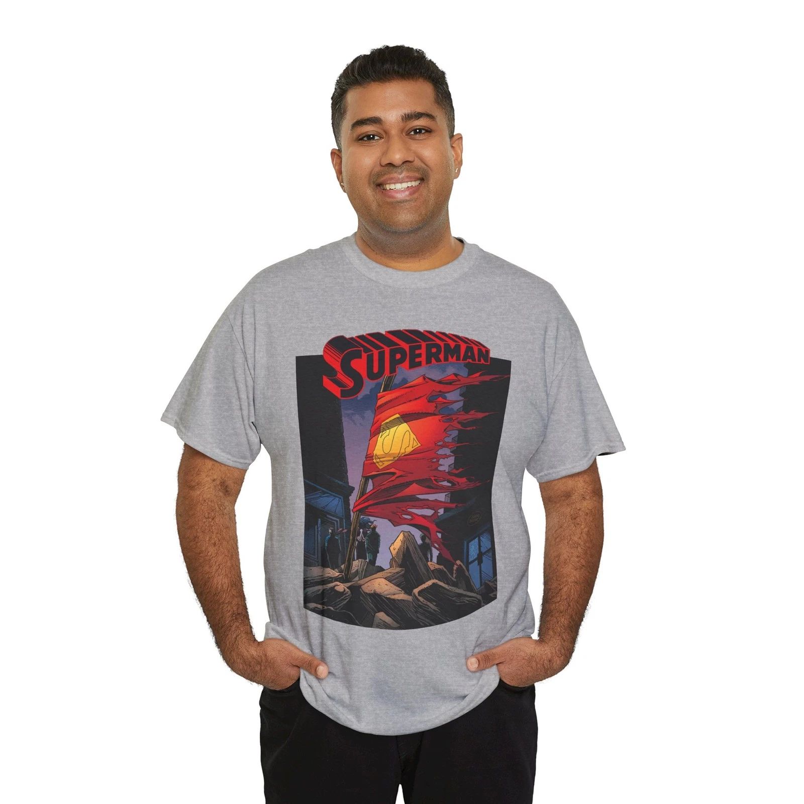 Death of Superman T-Shirt - DC Comics - Superman 75 - Doomsday Battle