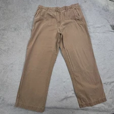 Daniel Cremieux Classics Mens Khaki Cotton Casual Chino Pants Size 36x30