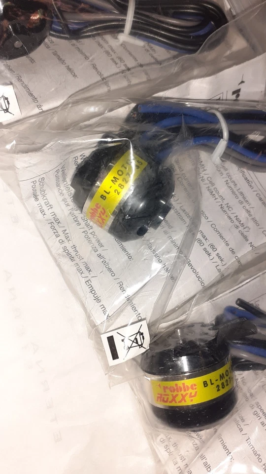 Robbe Roxxy BL Motor 2827 - 35  NEU ( 4 Stück ) - Bild 2 von 3