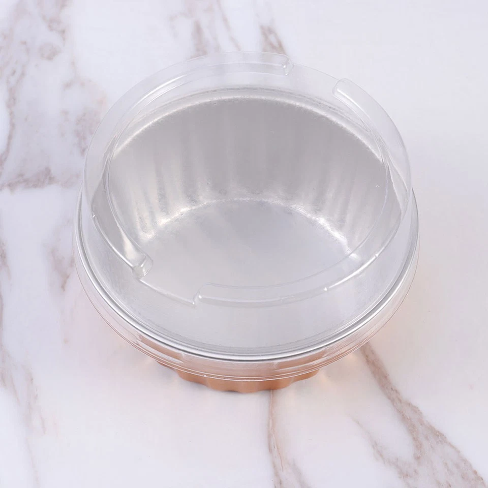  20 pezzi di cottura in alluminio da forno in alluminio per cottura cupcake per - Immagine 3 di 4