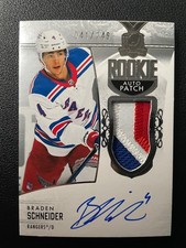 22-23 The Cup Hockey Rookie Auto Patch #139 Braden Schneider (041/249)
