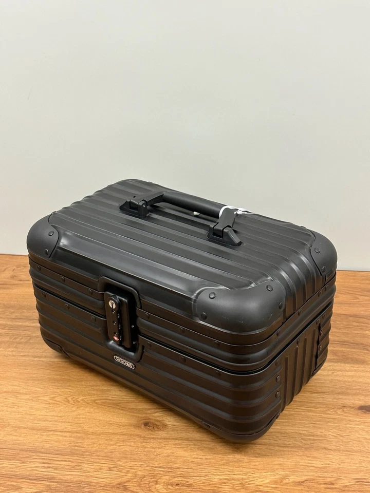 Rimowa Topas Stealth Beauty Case Full Set schwarz Schminkkoffer (pre-LVMH) NEU - Bild 2 von 4
