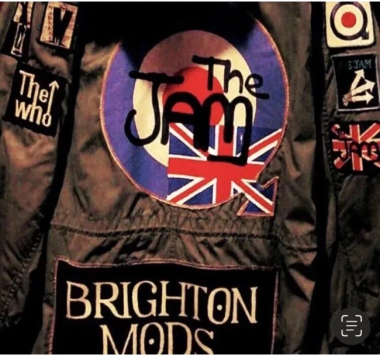Large Mod Parka Back Patch, The WHO, Quadrophenia, Fred Perry, The Jam, Vespa GS - Image 3 of 4