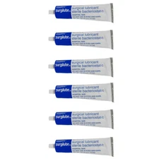 6 PACK Surgilube Lubricating Lube Jelly Sterile 4.25oz Screw Cap Tube Exp 05/28