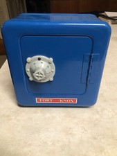 FORT KNOX Combination Lock Bank, Toy Safe, Plastic Knob, 6 x 6 x 4 EUC