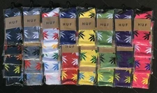 29 COLORS - HUF Plantlife Weed Marijuana Pot Leaf Socks - ONE SIZE FITS MOST