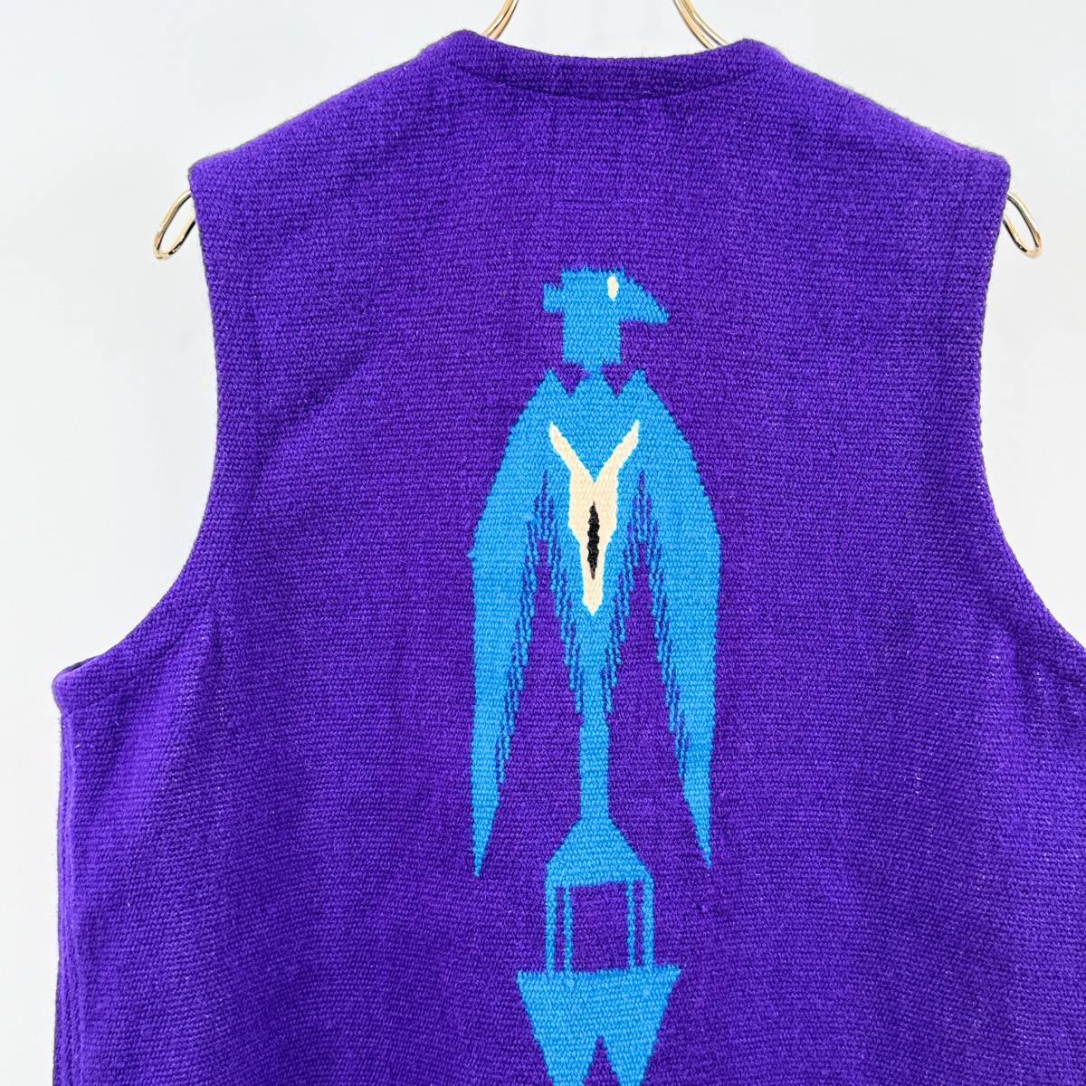 Vintage 1990s Ortega's Old Model Chimayo Vest Mens Siize 42