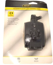 Defiant 15 Amp 24-HR Outdoor Plug-In Mechanical Dusk-Dawn Countdown Timer