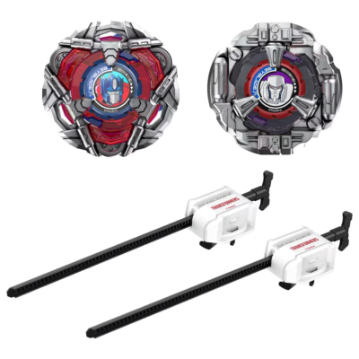 BEYBLADE X BX-00 Double Starter Transformers Optimus Prime 4-60P