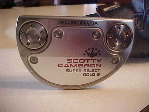 NEW 2024 SCOTTY CAMERON SUPER SELECT GOLO 6 34 INCH PUTTER & COVER 15 G GO LO