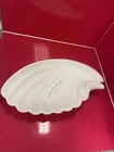 Royal Haeger No. 155 - Sea Shell Angel Wing - Ash Tray Ashtray - White Speckle
