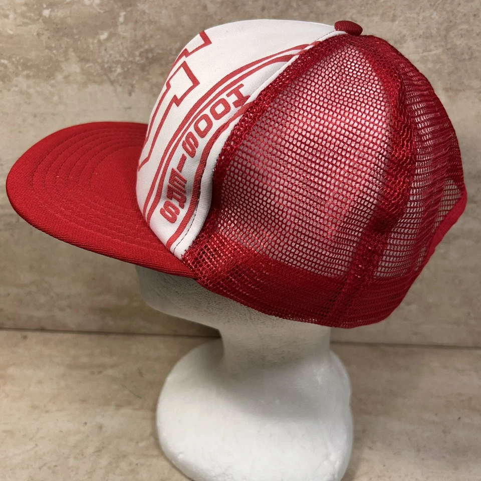 Gorra de Lucha Indiana De Colección Gorra SnapBack Hecha en EE. UU. Park Avenue IU Años 80 Foto 4 de 4