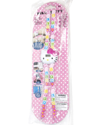 Sanrio Hello Kitty Kid's HKKD5034 Molded Bendable LCD Watch - NEW MINT in BAG