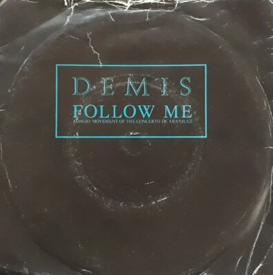 Demis Roussos-Follow Me/Lament Vinyl 7'' Single.1982 Polydor DR 2.