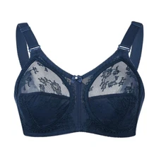 Plus Size Minimiser Bra Women Non-Wired Non-Padded Full Coverage Soft Cup Bra