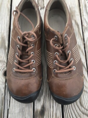 Keen Finlay Brown Leather Lace Up Casual Shoes Keen finlay brown leather lace sneakers | Mercari main image 4