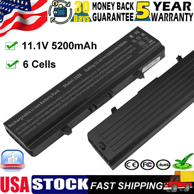 Battery for Dell Inspiron 1525 1526 1440 1545 1546 1750 Vostro 500 GW240 X284G