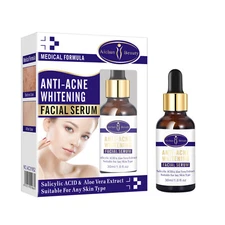 AICHUN BEAUTY Anti-Acne Whitening Facial Serum Aloe Vera Extract Salicylic Acid