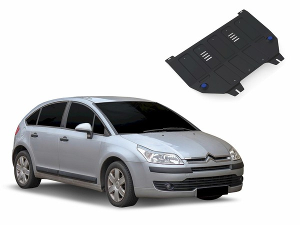 Unterfahrschutz Motor + Getriebeschutz Aus Stahl FüR Citroen C4 2006-2018-image