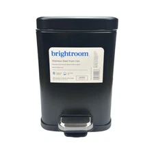 Brightroom x Target Stainless Steel Trash Can 1 gallon / 4L - 10” x 7.25” x 9.5”