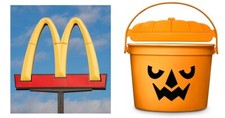 NEW 2022 McDONALD'S Halloween McPunk'n Bucket Pail HAPPY MEAL TOY