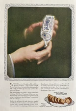 1926 O Henry Milknut Candy Bar Williamson Candy Co Chicago IL Vintage Print Ad