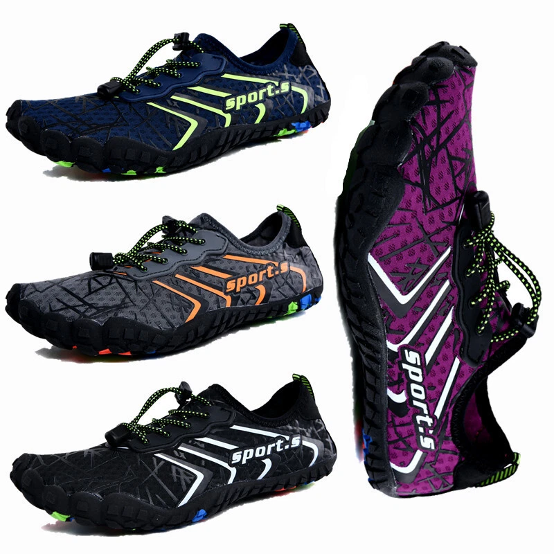 Zapatos acuáticos de secado rápido descalzos para nadar buceo surf deportes acuáticos playa vacaciones Foto 2 de 4