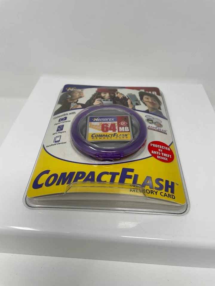 Memorex 64 MB CompactFlash Memory Card - NEW - Image 3 of 3