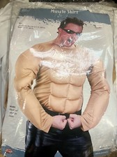 Muscle Shirt Adult Costume One Size Fits Most