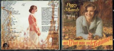CD Peggy March Mit 17 hat man noch Träume 31 deutsche Schlager Bear Family 1991
