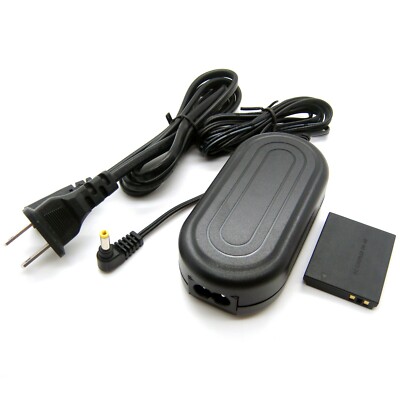 4.3V AC Power Supply Adapter For ACK-DC40 CANON CA-PS500 + DR-40 Dummy Battery