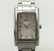 Relic by Fossil Women's Watch ZR33813 Analog Silver Dial Silver Bracelet