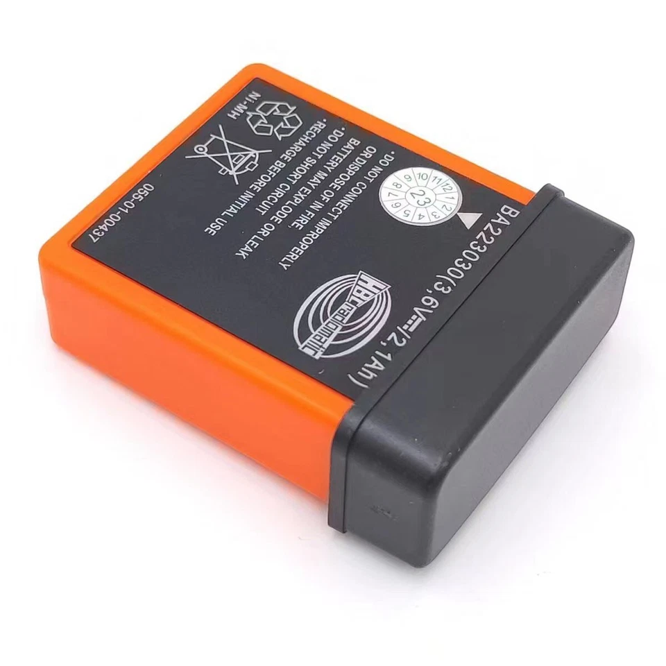 Batería NIMH BA2230 3.6V 2100mAh para grúa HBC control remoto inalámbrico Foto 3 de 4