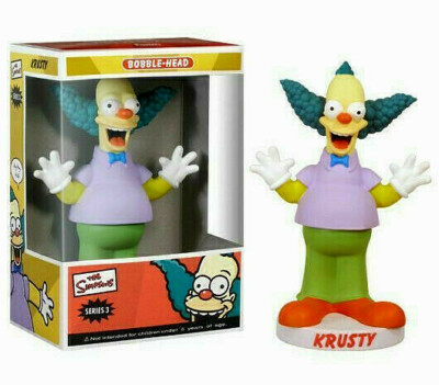 アメコミ Funko The Simpsons r Wacky Wobbler Simpsons Bobble-Head KRUSTY Funko Wacky Wobbler | eBay