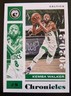 2020-21 Panini Chronicles Basketball Kemba Walker Teal Parallel #29 Celtics