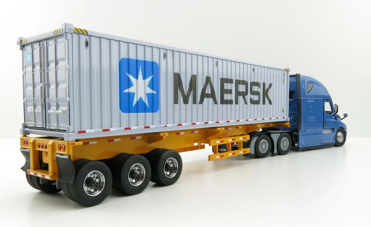 Diecast Masters 71048 Freightliner Cascadia Blue Skel 40ft