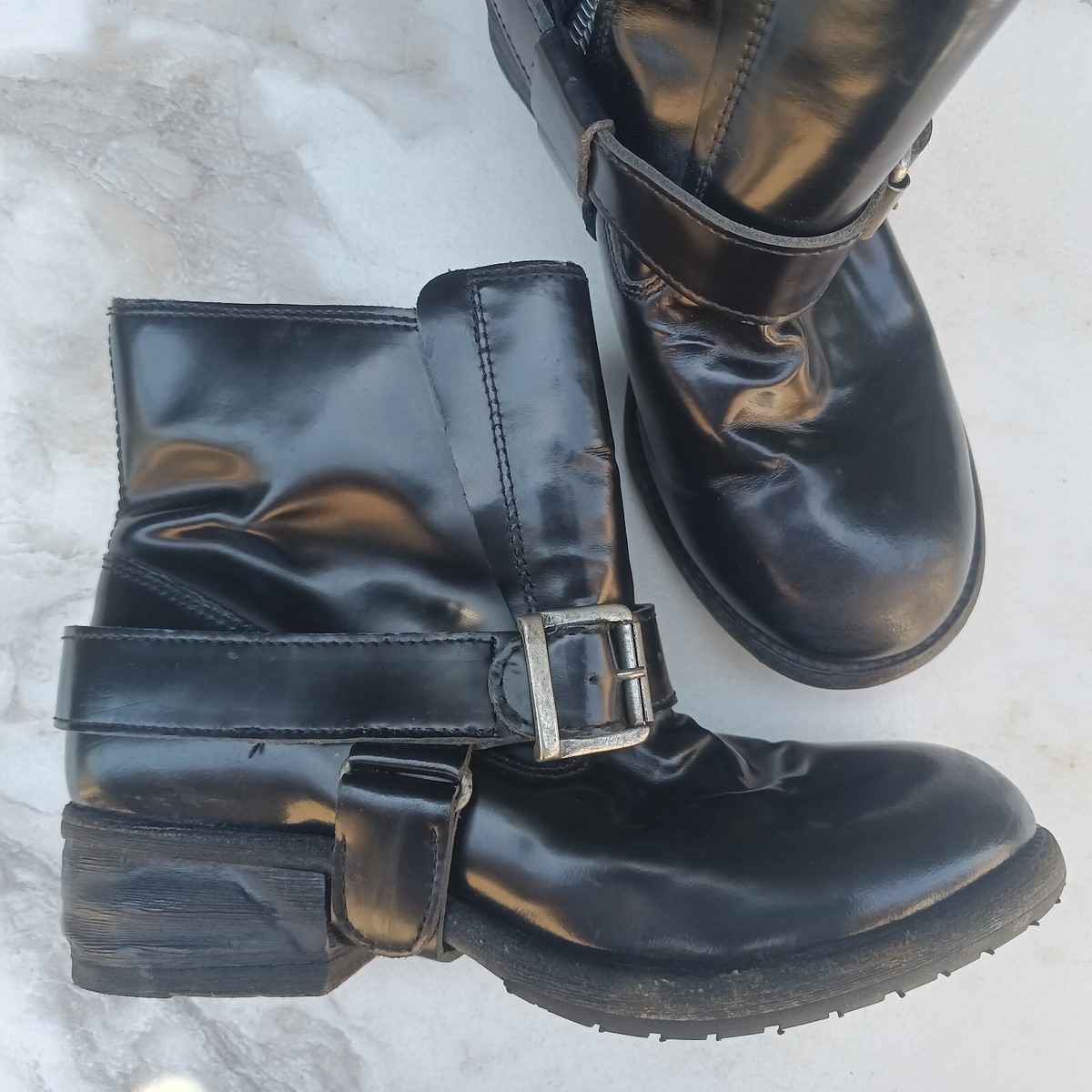 MENS ALLSAINTS SPITAFIELD  BOOTS SIZE 11 Men main image 3