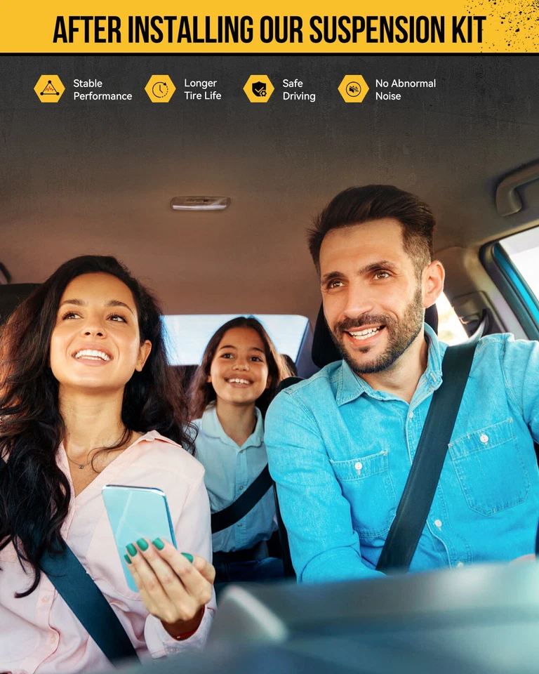 6x Front Upper Control Arms & Ball Joints Sway Bar End For 2001-2008 Mazda B2300 - Image 2 of 4