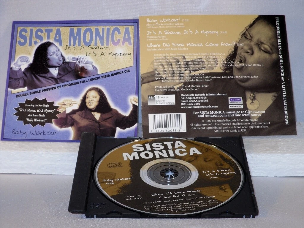 Sista Monica Parker - It's A Shame It's A Mystery CD - ** Free Shipping**
