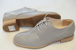 clarks grey brogues
