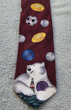 Coca Cola Polar Bear Men's Tie