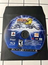 Naruto Ultimate Ninja Storm PS3 Disc Only Playstation 3 Game Bandai Clean NTSC