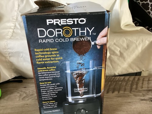 Presto Dorothy Rapid Cold Brewer Open Box , New - Picture 4 of 8
